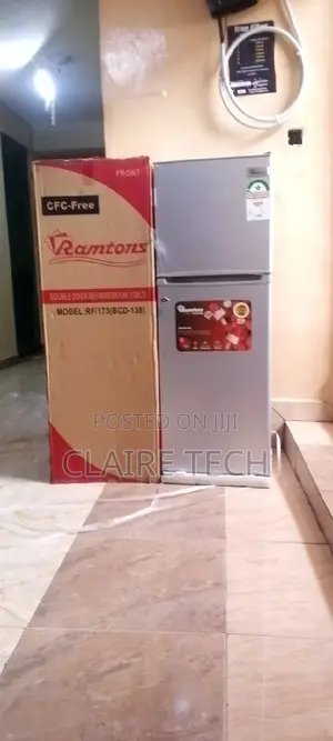 Ramtons Refrigerator CFC Free-128l Silver Refrigerator
