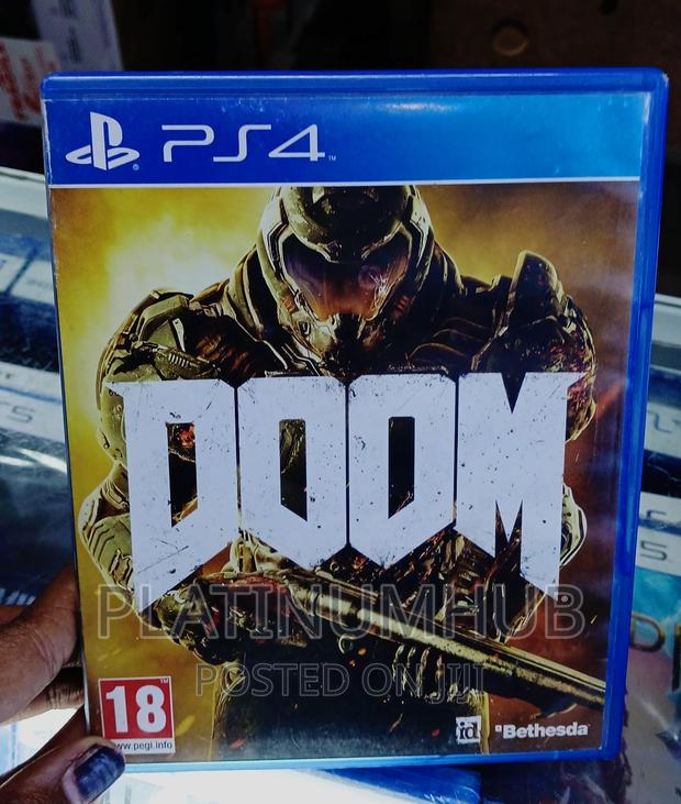 Play Station 4 Doom - main view