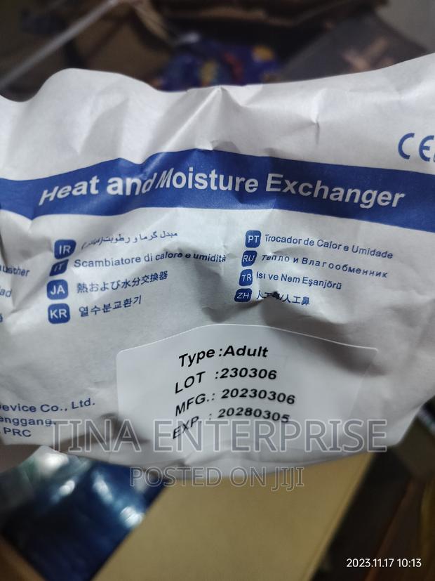 Hme ( Heat and Moisture Exchanger) .