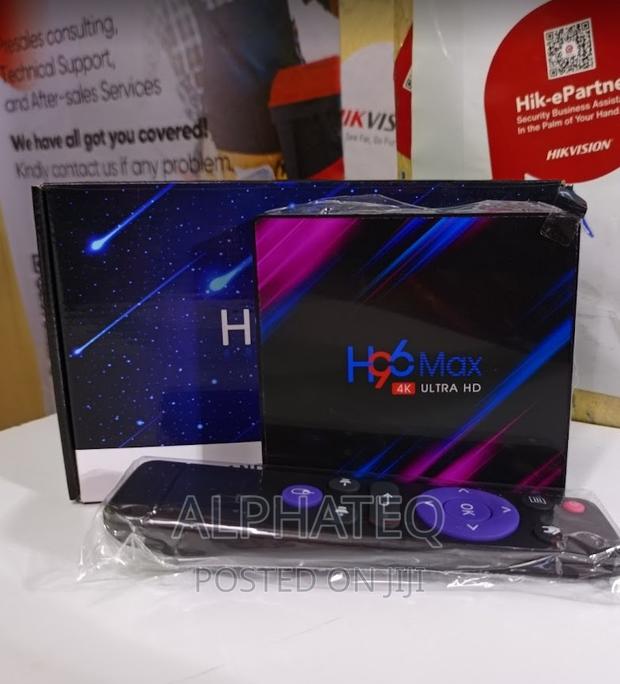 H96 Max 64-Bit Android TV Box 4GB RAM, 64GB Internal Memo - thumbnail 2
