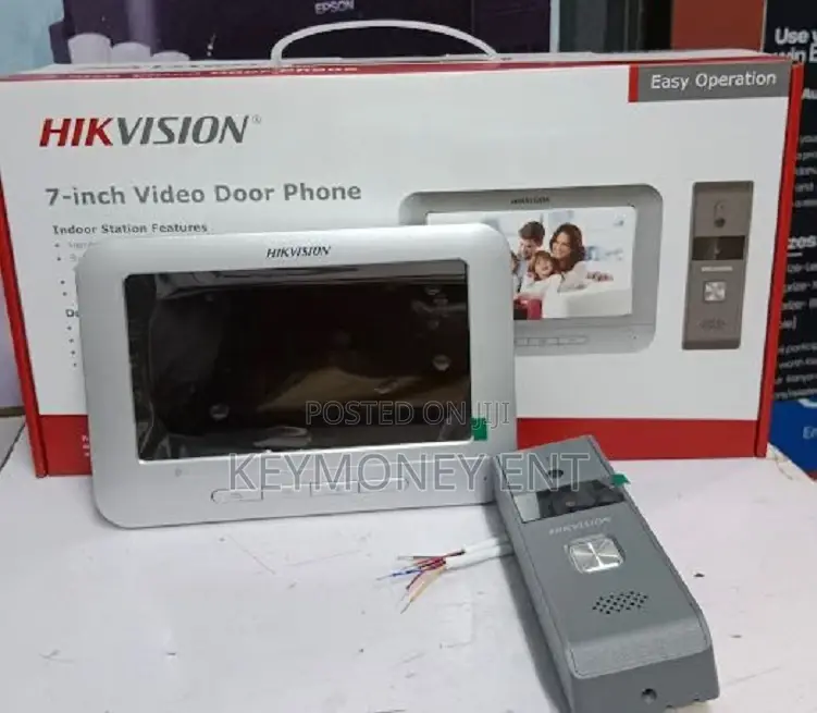 Wired Video Intercom System, 7 Inches Video Doorbell