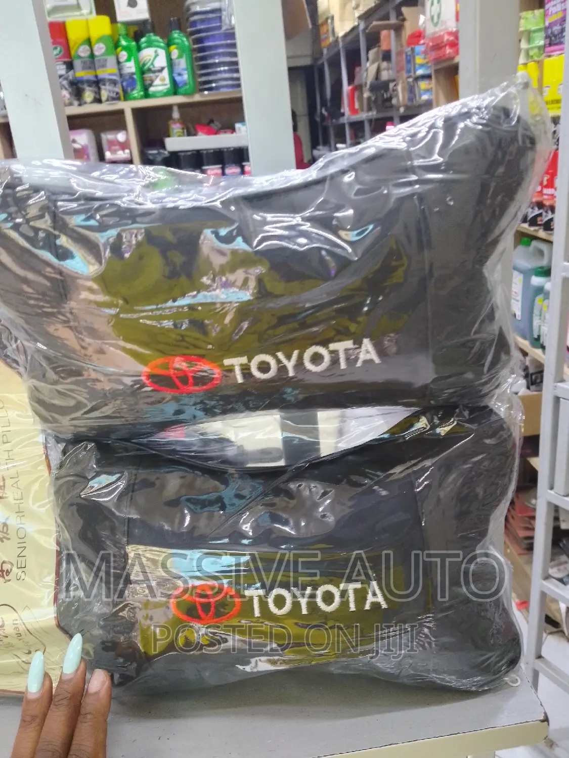 But Toyota Car Headrest Throw Pillows/ Branded Pillows