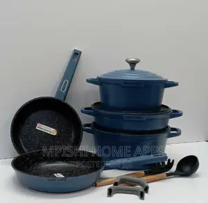 10pcs Granite Cookware Set