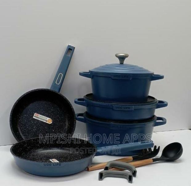 10pcs Granite Cookware Set