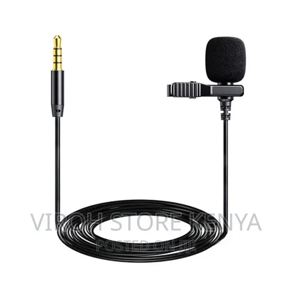New 1.5m Long Shirt Lapel Microphone Recording Microphone