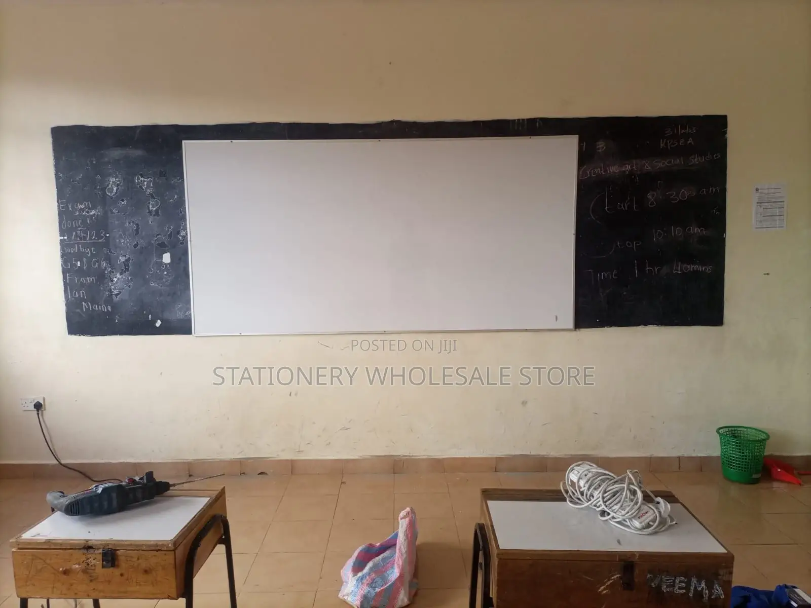 Whiteboard for Schools 240cm X 120cm at Wholesale Price