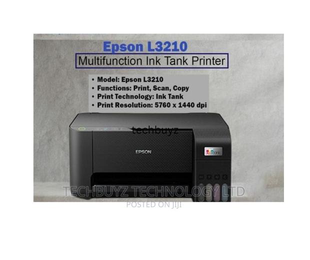 Epson L3210 Ink Tank Printer, Print, Copy and Scan - Usb - thumbnail 2