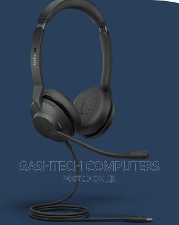 Jabra Evolve2 30 Ms Wired Headset Usb-a Stereo Black - main view
