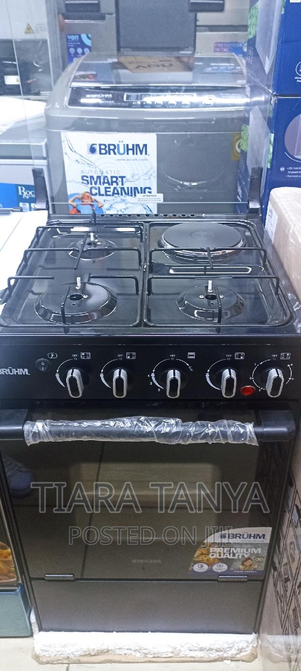 Bruhm 50 by 55 3 Gas and 1 Electric Cooker