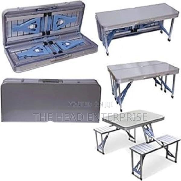 Outdoor Aluminium Camping Table - main view