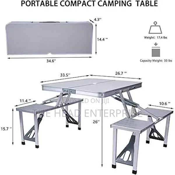 Camping Table With Four Seats