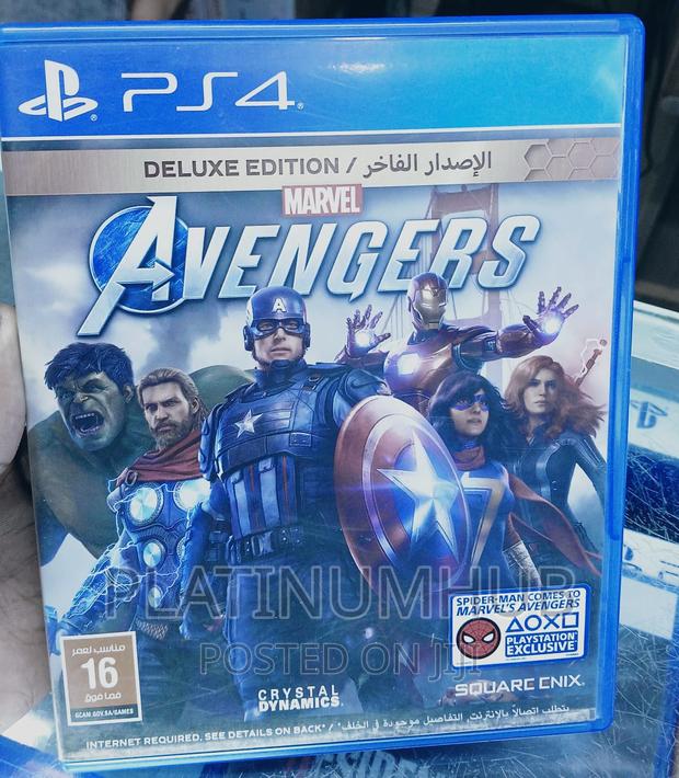 Ps 4 Avengers - main view