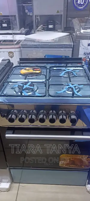 Roch 60X60 3 Gas + 1 Electric Grill Standing Cooker