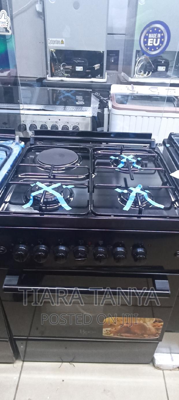 Roch 60 by 60, 3+1, Electric Oven BLK - main view