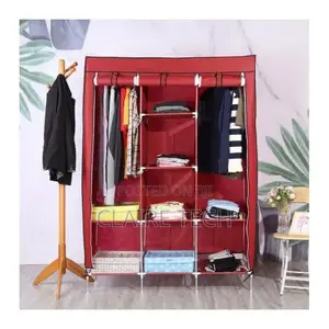 Metallic 3 Column Wardrobe