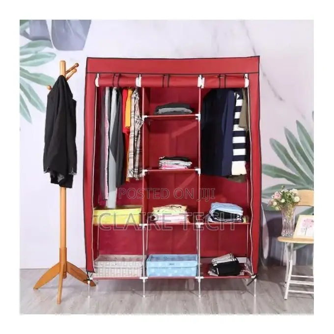 Metallic 3 Column Wardrobe