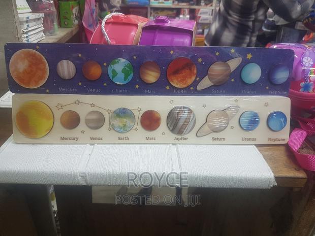 Wooden Solar System Puzzle Board - thumbnail 3