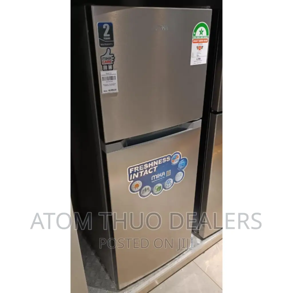 Mika 138 Litres Double Door Fridge