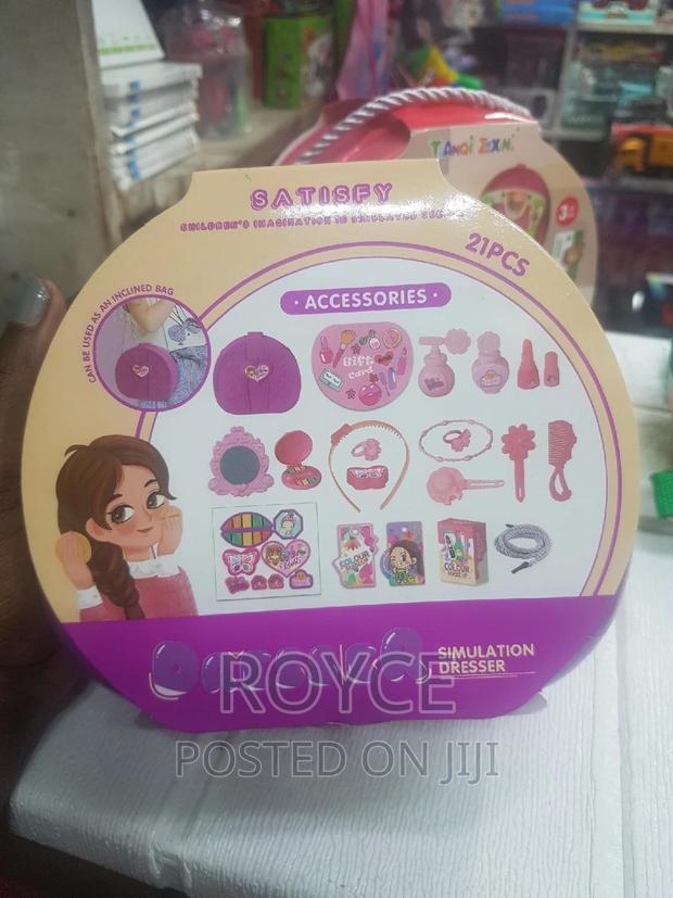 21pcs Kids Simulation Dresser Set - thumbnail 2
