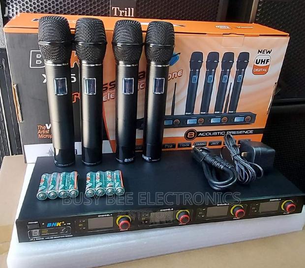 4 Way BNK Cordless Microphone - main view