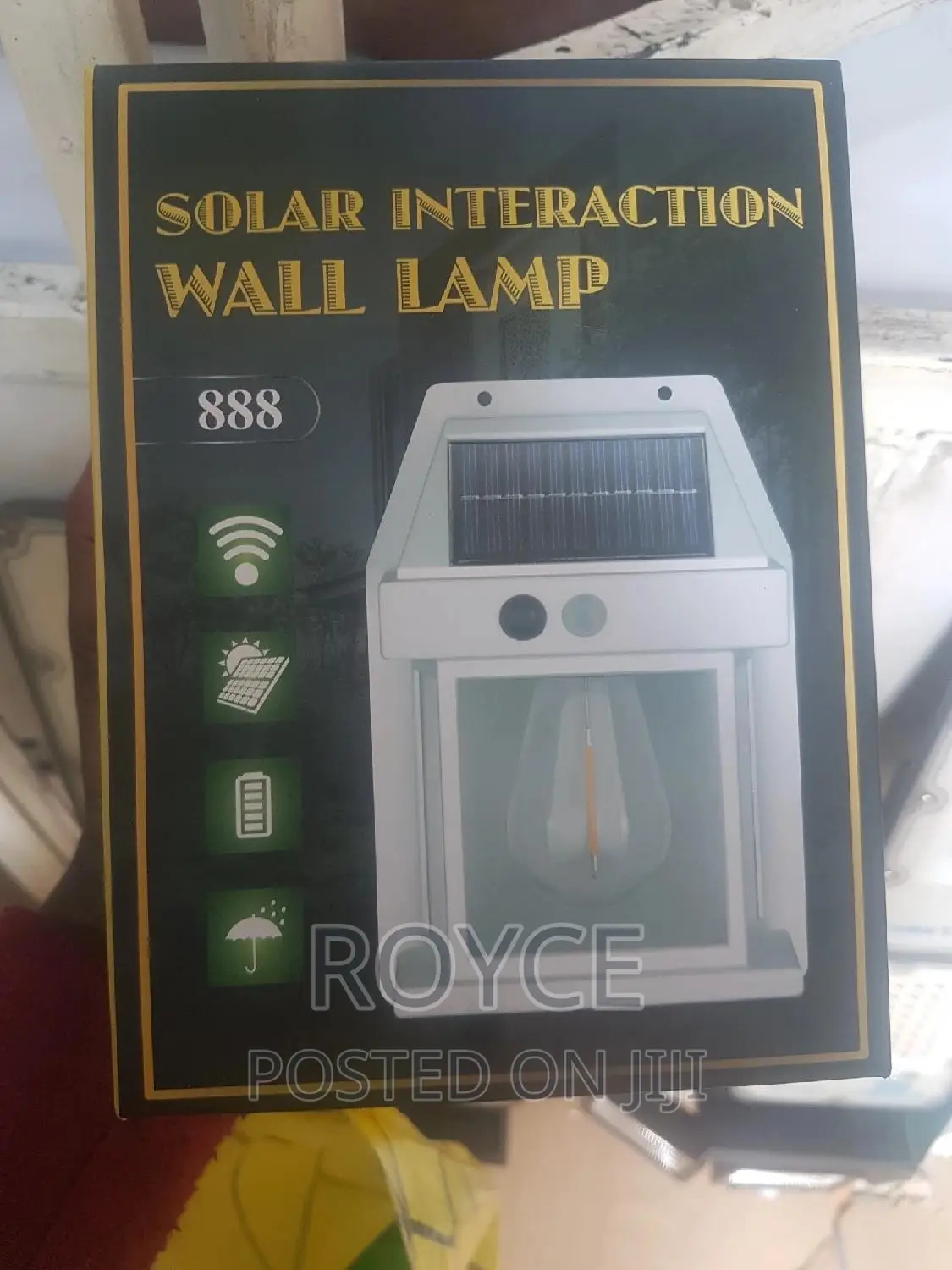 Solar Interaction Wall Lamp