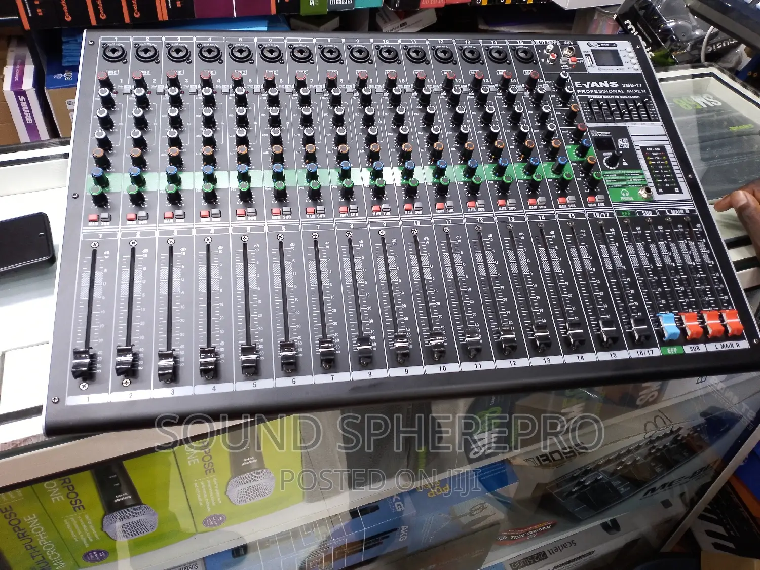 Evans 17 Channel Mixer