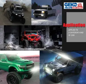 Newest High Power Offroad LED Bar 52", 145watts, 12v-