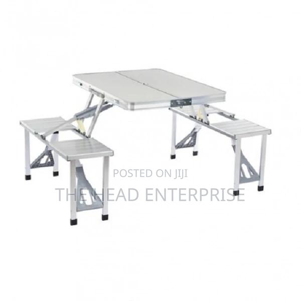 Easy to Clean Camping Table - main view