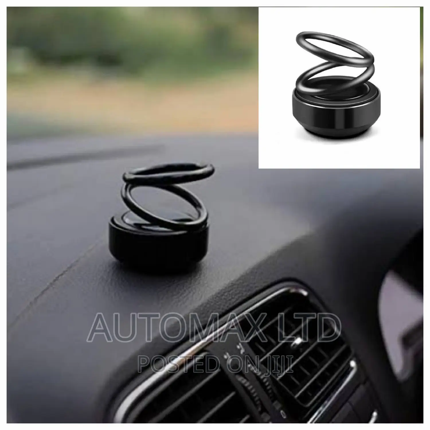 "Double Ring" Rotating Car Air Freshener. For Ford,Honda,Vw,