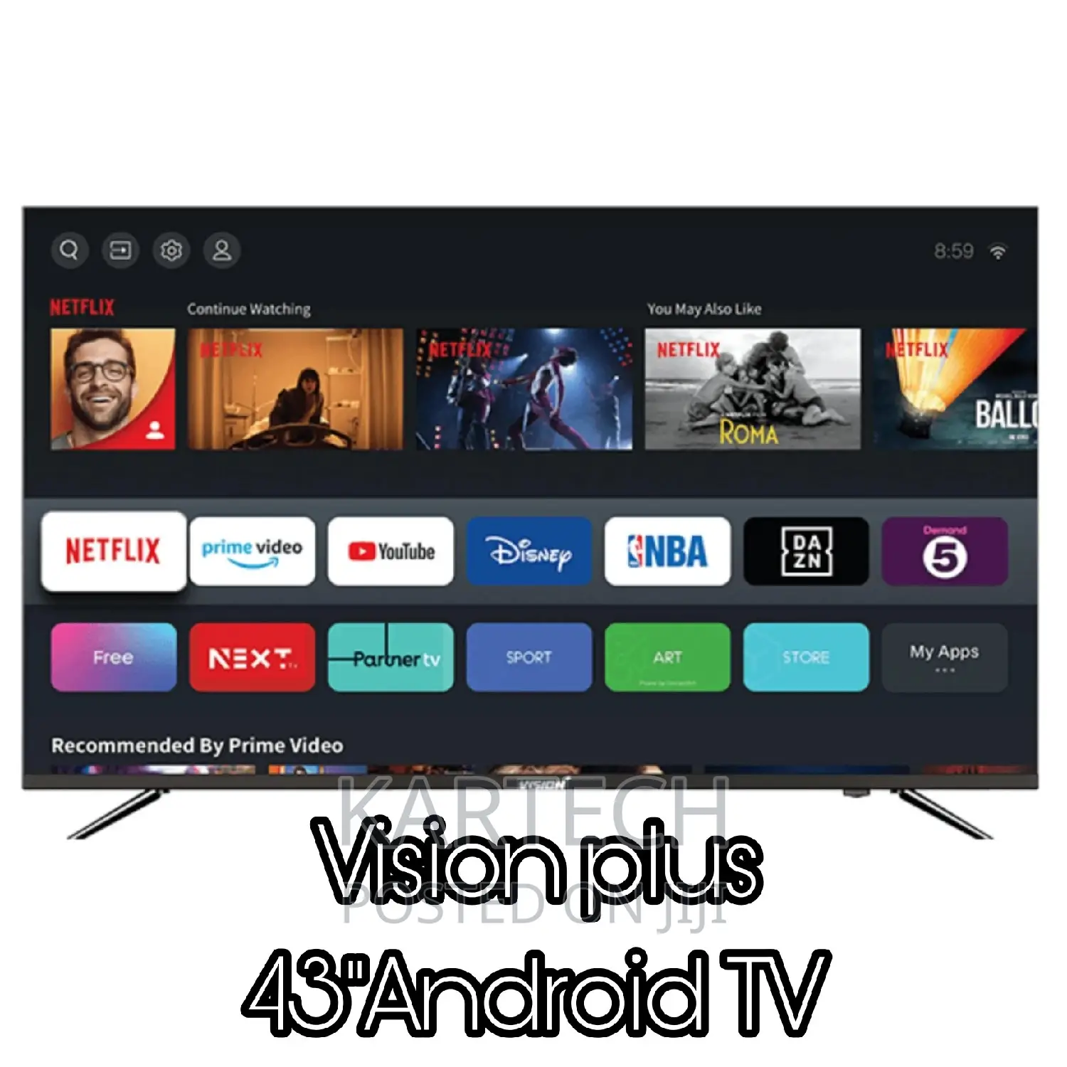Vision Plus 43" Android Tv
