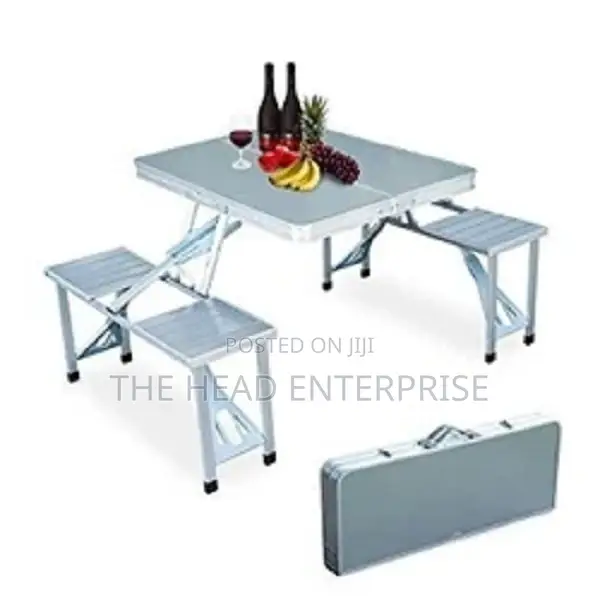 Table With Four Seat for Camping(Foldable)