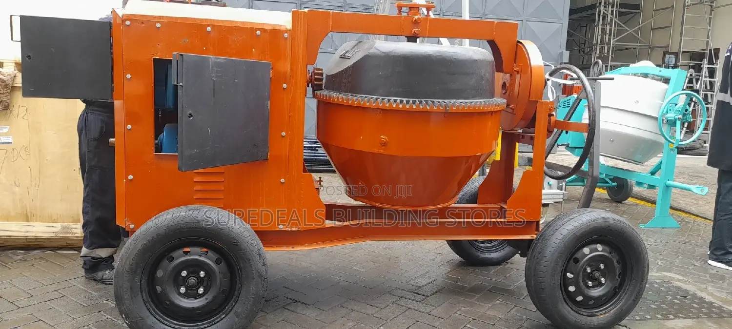 Indian Concrete Mixer(Titan)-Engine 8hp;500ltr Drum Capacity