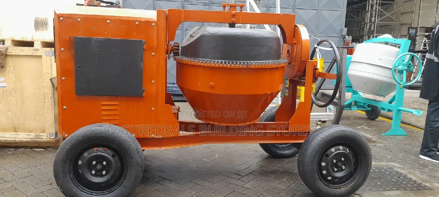 Indian Concrete Mixer(Titan)-Engine 8hp;500ltr Drum Capacity