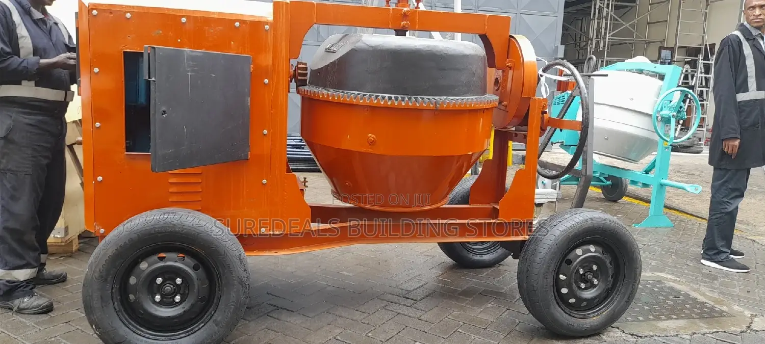 Indian Concrete Mixer(Titan)-Engine 8hp;500ltr Drum Capacity