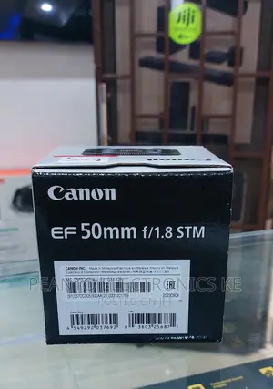 Canon Ef 50mm F/1.8 STM Prime Lens