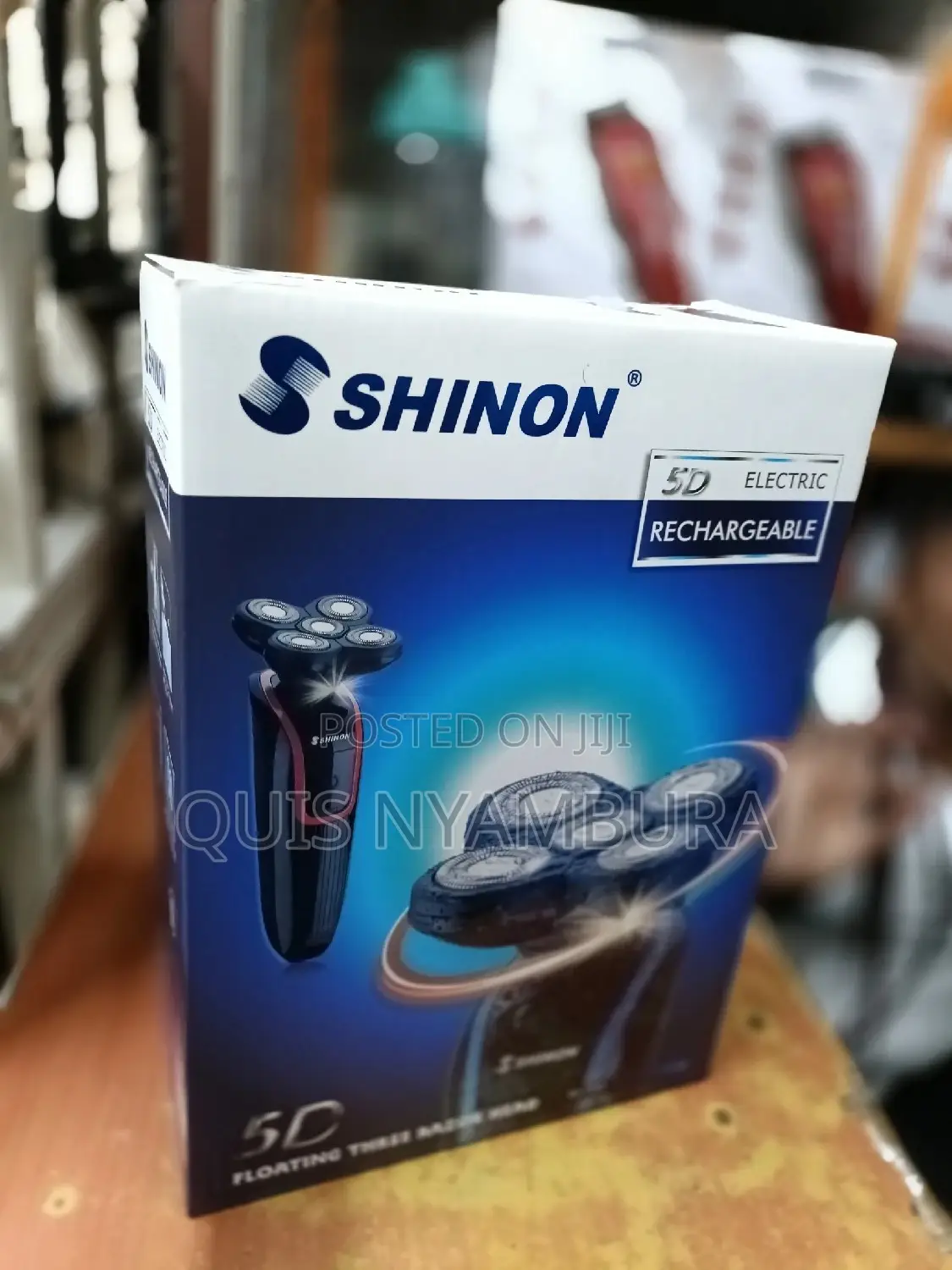 Rechargeable Hair Smoother.