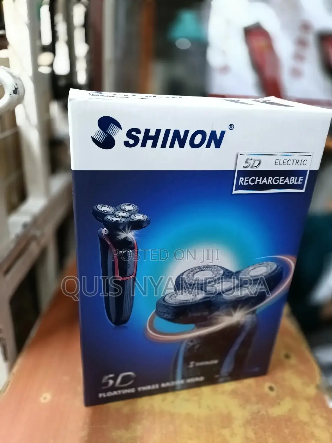 Rechargeable Hair Smoother.