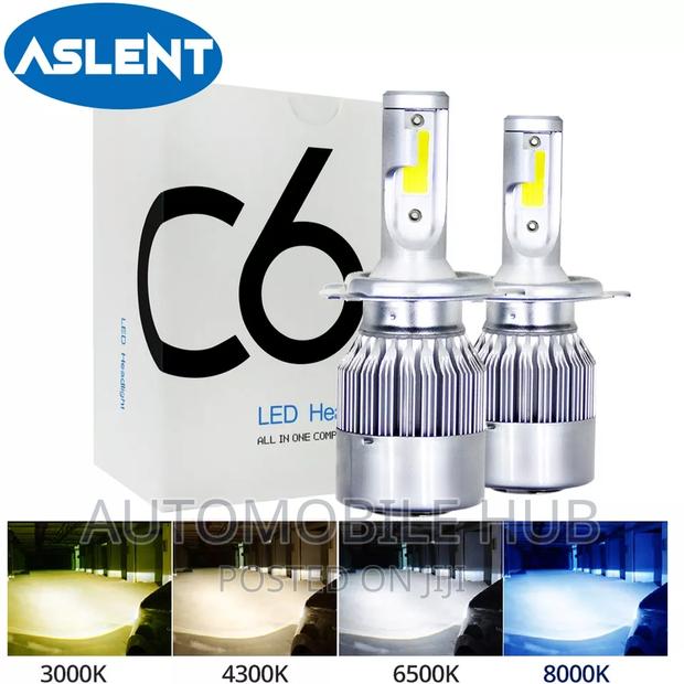 C6 Led H7 Bulb 6000w