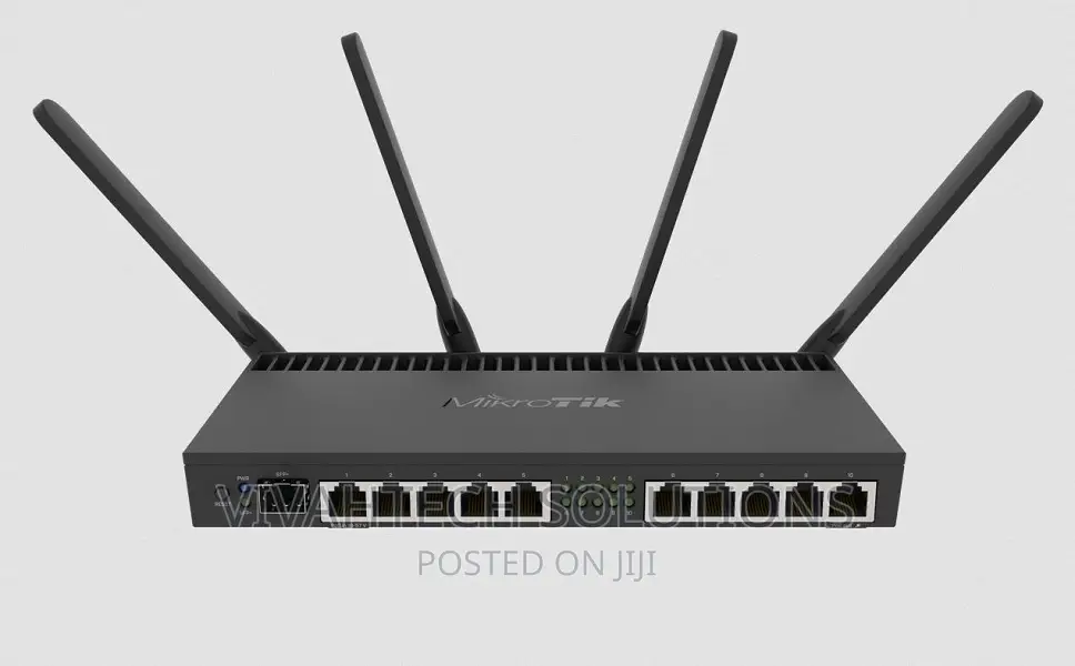 Mikrotik Rb4011 +Rm Gigabit Wi-Fi Router <.>