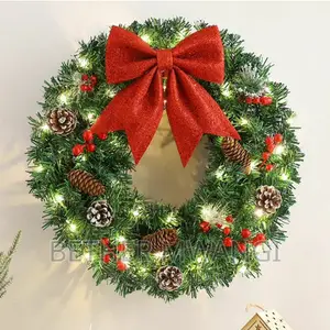 Christmas Door Wreath Decor - Available in Kenya