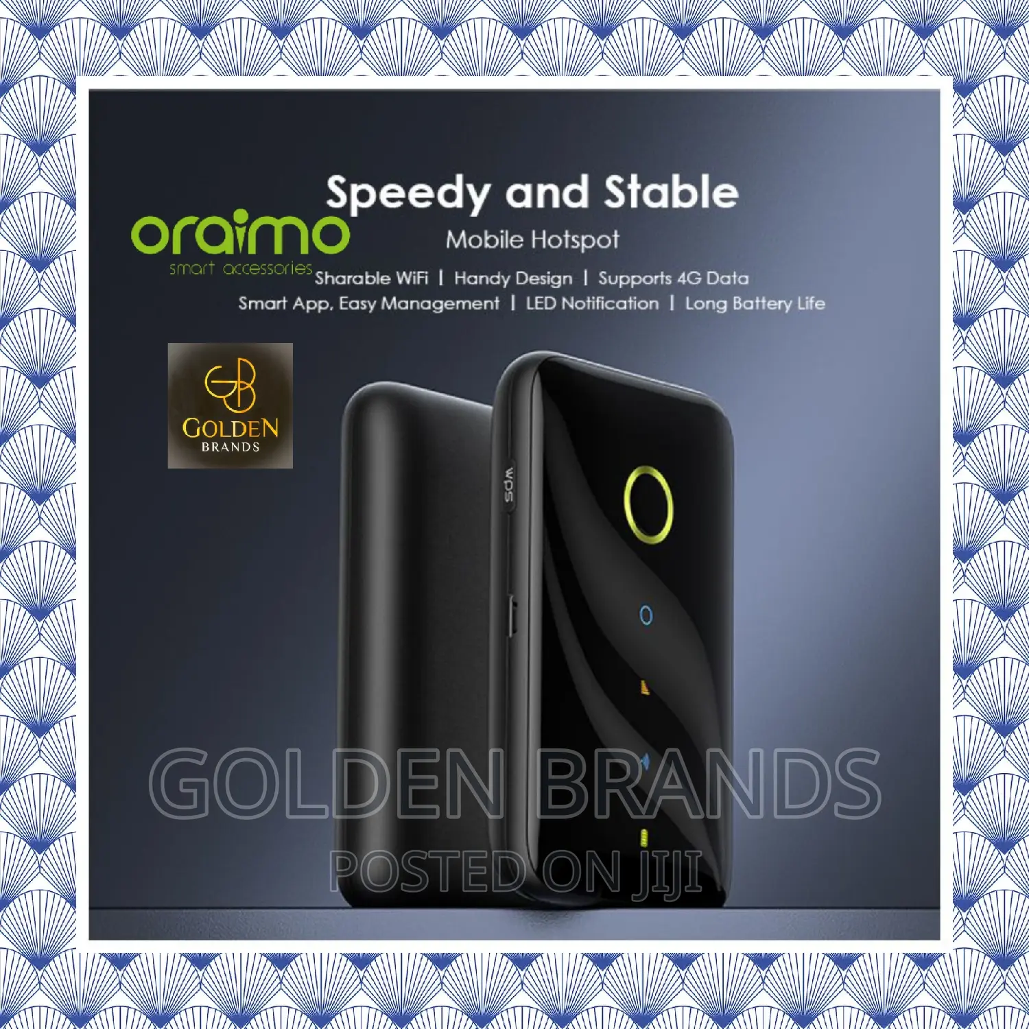 Oraimo Speed Portable Wifi