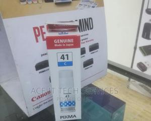 CANON Genuine Ink Bottle Gi-41 Cyan - thumbnail 2