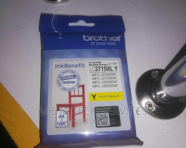 BROTHER Ink Cartridge LC 3719XL Yellow