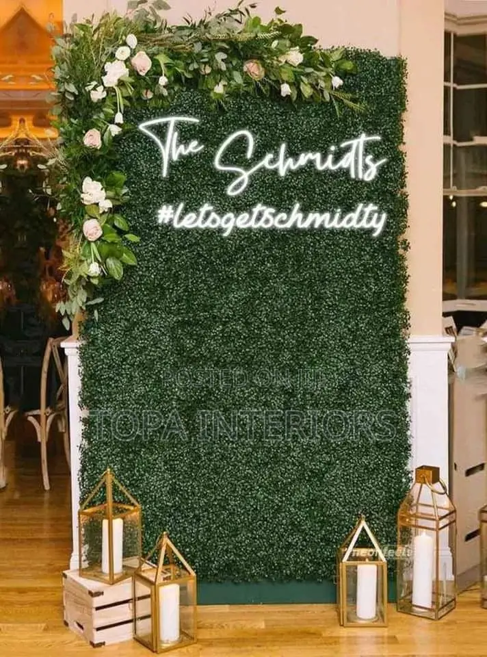 Artificial 40cm*60cm Boxwood Hedge Panels for Wall and Ceiling Decor