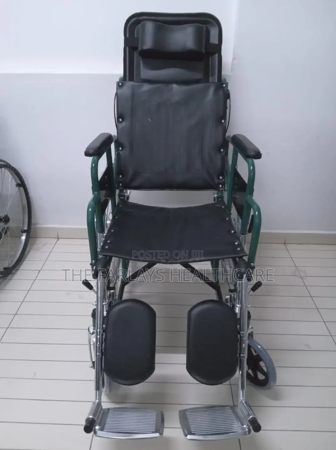 Wheelchair , Reclining High Back Without Commode.