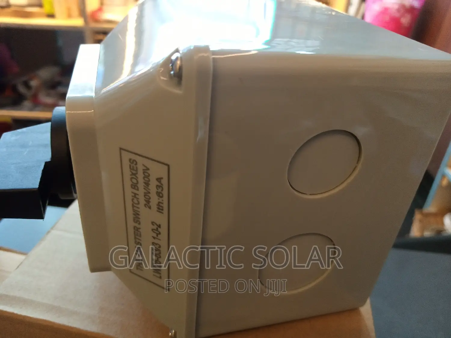 Change Over DC Switch Manual 63A