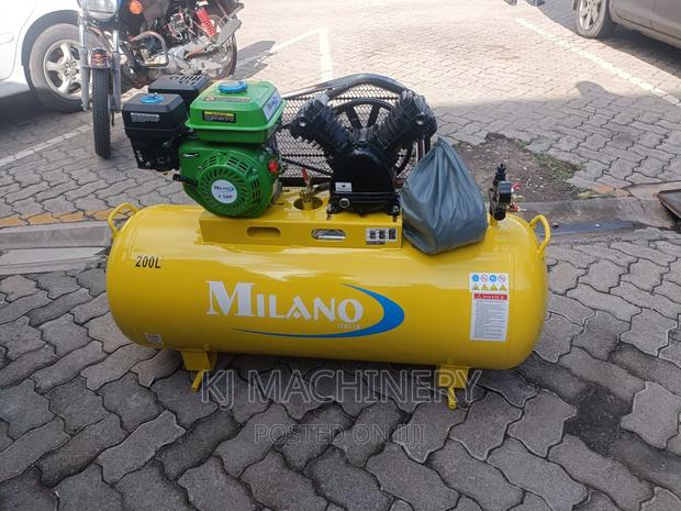 200litres Gasoline Milano Air Compressor - main view