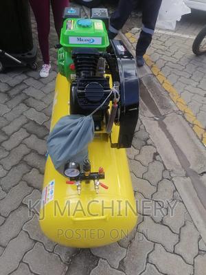 Gasoline Air Compressor -Petrol Driven 200litres - thumbnail 2