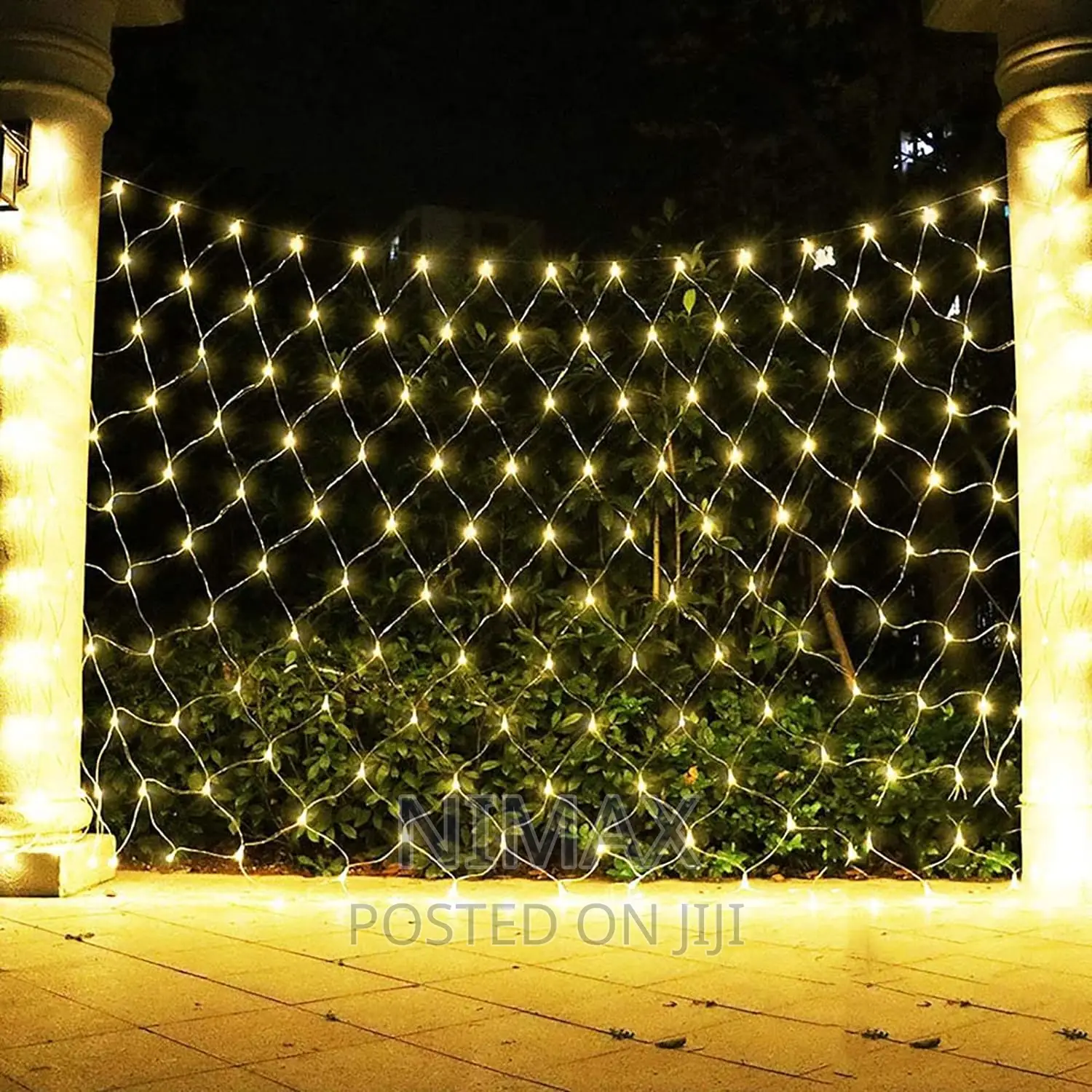 Warm White 3mtrs X3mtrs Led Mesh Lights