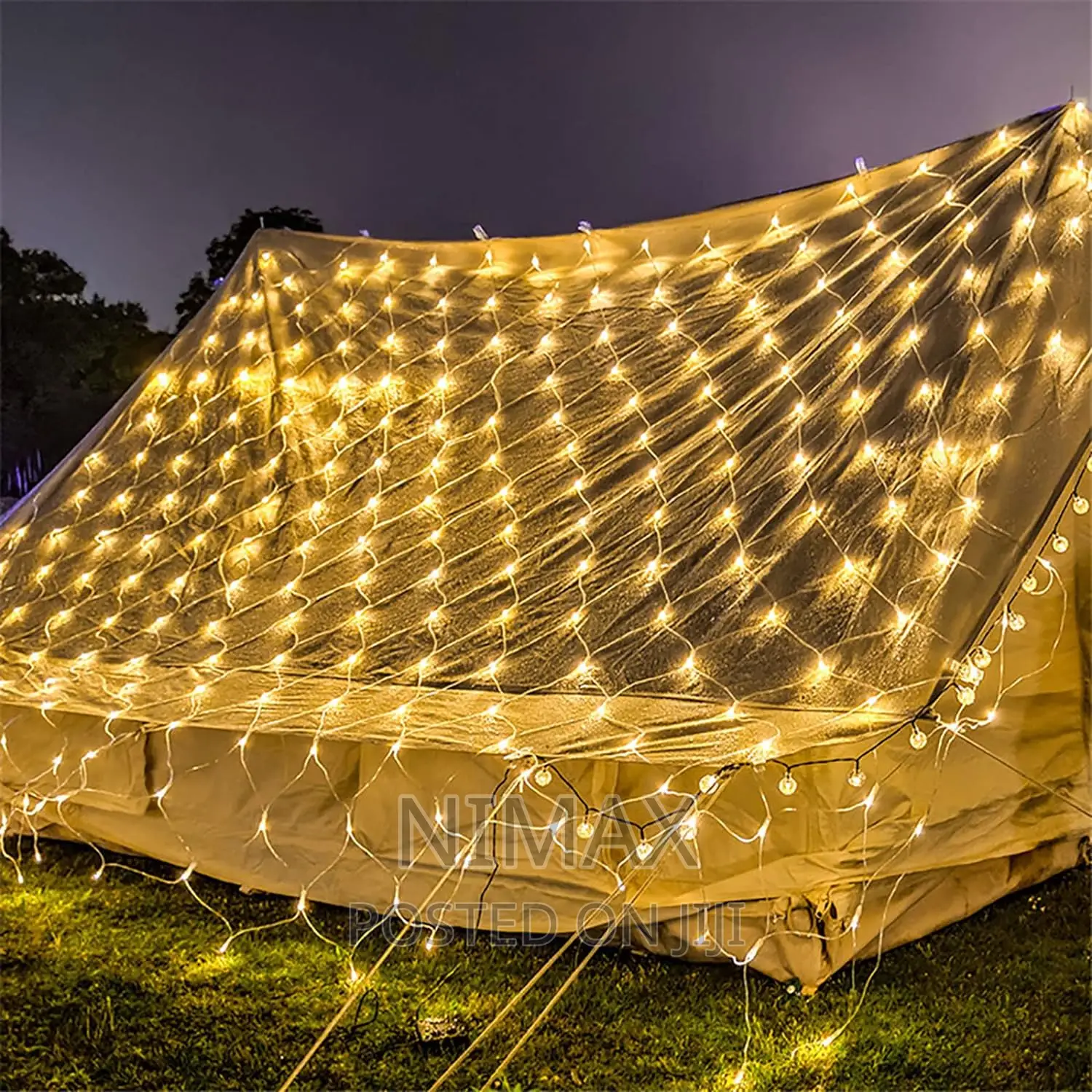 Warm White 3mtrs X3mtrs Led Mesh Lights